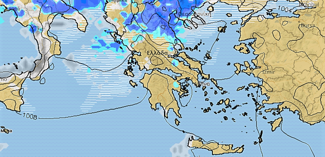 Ο καιρός της Τετάρτης 10 Ιουλίου 2019