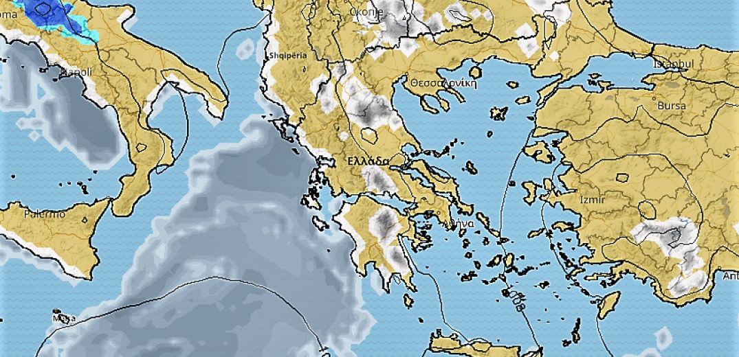 Ο καιρός της Παρασκευής 26 Ιουλίου 2019