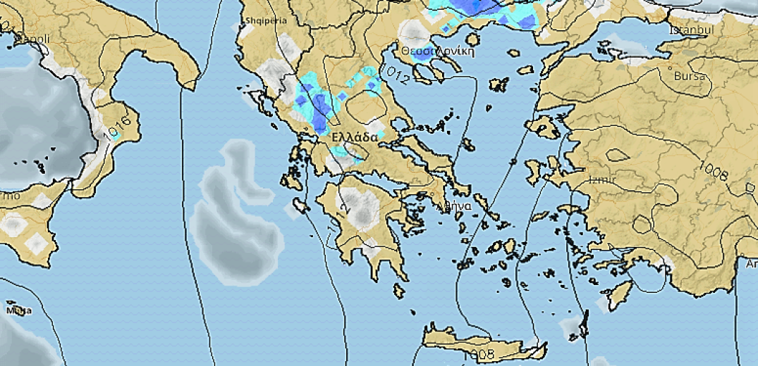 Ο καιρός της Τρίτης 23 Ιουλίου 2019