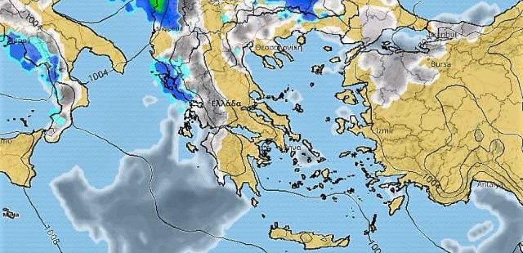 Ο καιρός της ερχόμενης εβδομάδας 29 Ιουλ.-4 Αυγ. 2019