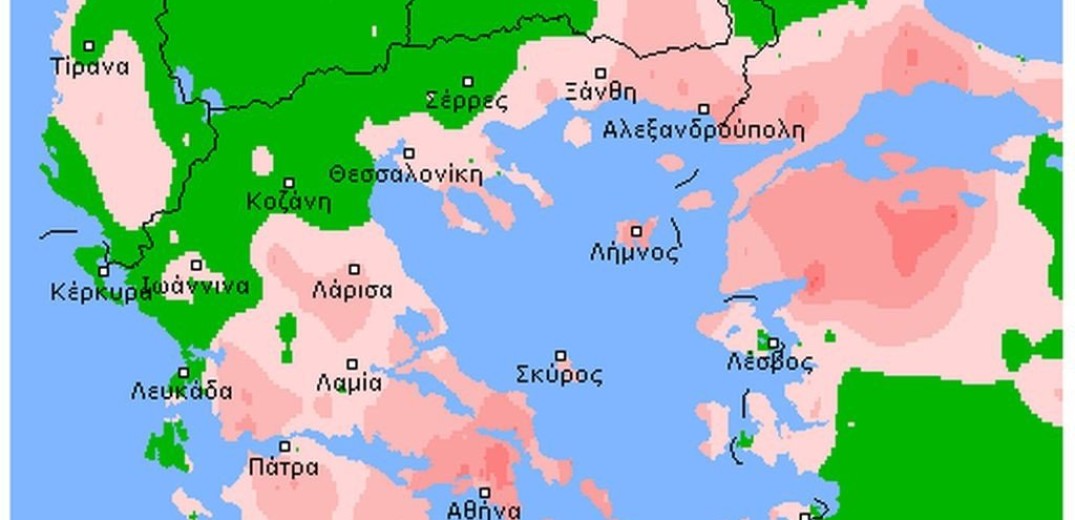 Ο καιρός της ερχόμενης εβδομάδας, 12-18 Αυγούστου 2019