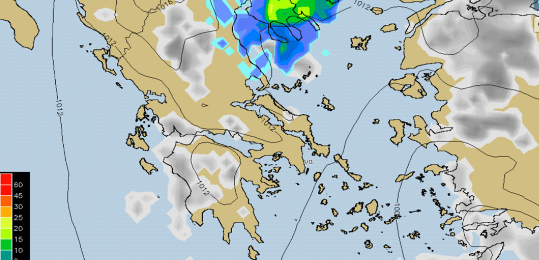 Ο καιρός της Παρασκευής, 16 Αυγούστου 2019