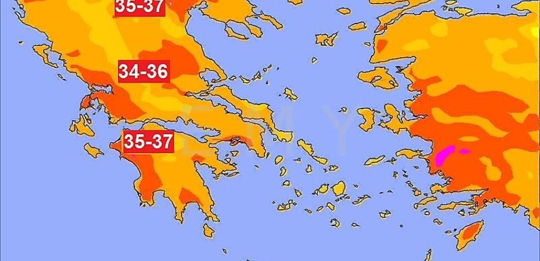 Ο καιρός της Παρασκευής 23 Αυγούστου 2019   