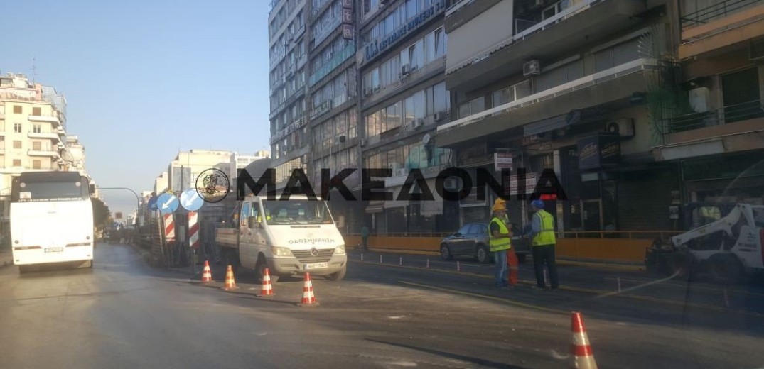 Αλλάζει η κυκλοφορία από σήμερα στη συμβολή Εγνατίας και Βενιζέλου (φωτο)