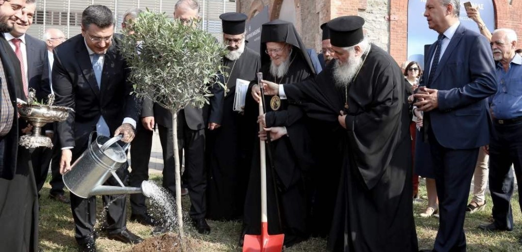 Βαρθολομαίος: Σύμβολο αγώνα κατά της οικολογικής κρίσης το νέο κτίριο της ΠΚΜ 