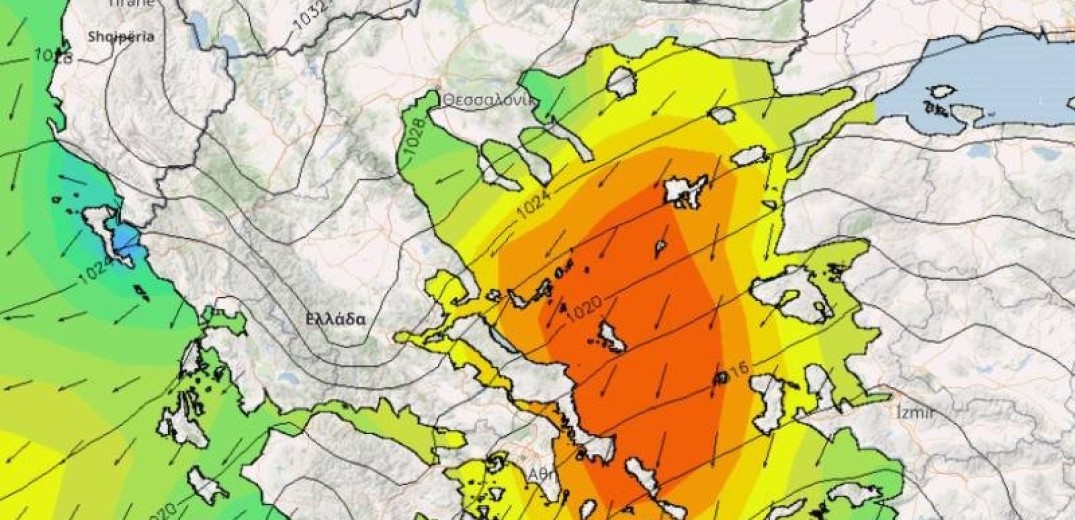 Κύματα ύψους 10 μέτρων στο Αιγαίο φέρνει ο «Ξενοφών»