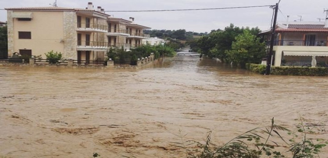 Σε κατάσταση έκτακτης ανάγκης Λαγκαδάς, Χαλκιδική και Κιλκίς μετά τη νέα θεομηνία