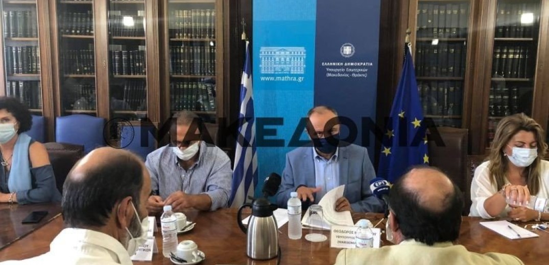  Συνάντηση της ειδικής επιτροπής για την ανάδειξη των «Απολυμαντηρίων» της Αρετσούς σε τόπο ιστορικής μνήμης, υπό τον Θ. Καράογλου (Βίντεο - Φωτ.)