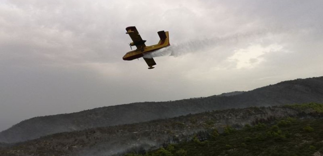 Πυρκαγιά και στο Μαρμάρι Εύβοιας - Μεγάλη κινητοποίηση της Πυροσβεστικής