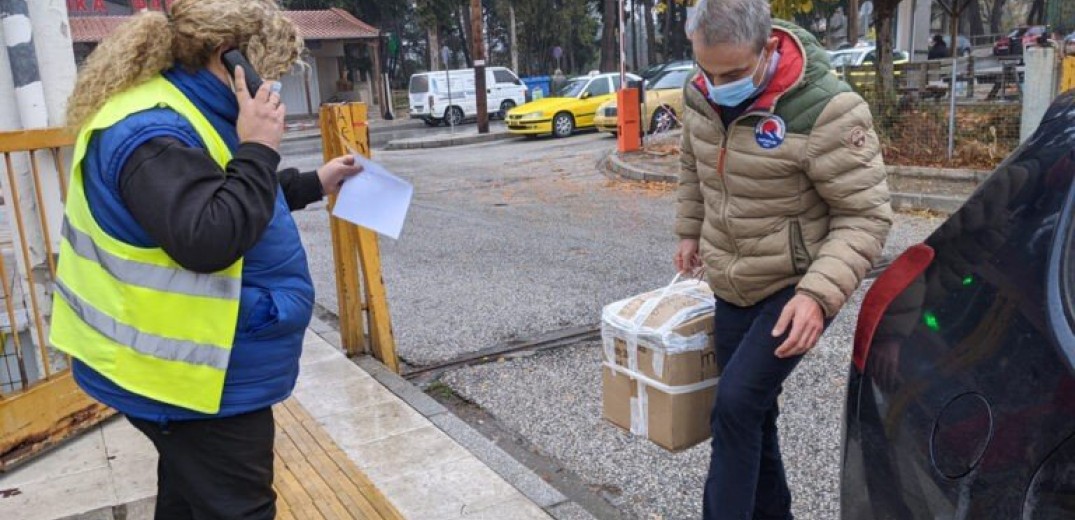 Δωρεά ειδών ιματισμού πρώτης ανάγκης στο Νοσοκομείο Δράμας από την Ένωση Ξενοδόχων