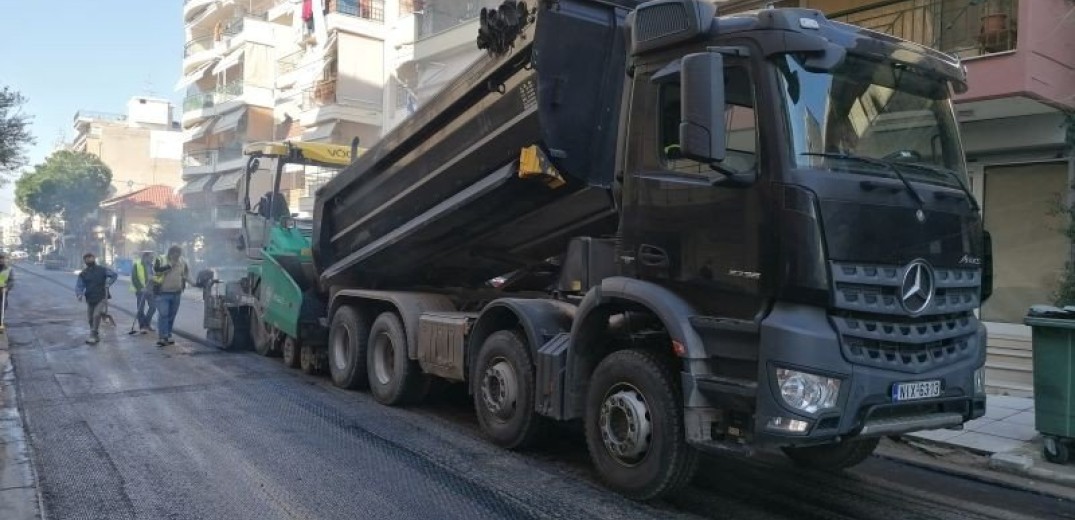 Αναβαθμίζεται το οδικό δίκτυο στο Κορδελιό - Συνεχίζονται τα έργα ασφαλτόστρωσης στο Δήμο Κορδελιού-Ευόσμου