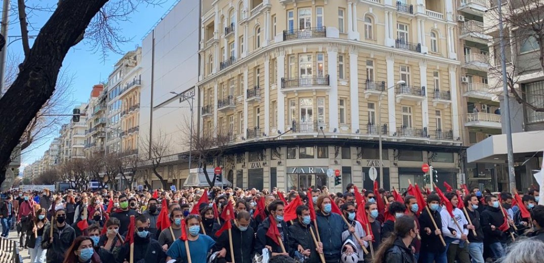 Συγκέντρωση  διαμαρτυρίας για τη βία της ΕΛΑΣ και την ενίσχυση του ΕΣΥ (φωτ.)