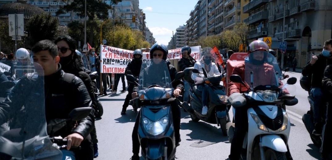 Θεσσαλονίκη: Στους δρόμους βγαίνουν το απόγευμα οι διανομείς