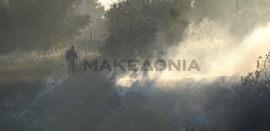 Συνελήφθησαν ύποπτοι για τις φωτιές σε Λακκιά και Πυλαία