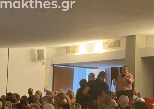 Ένταση μεταξύ ανεμβολίαστων υγειονομικών και του Α. Μπουρλά (φωτ.)