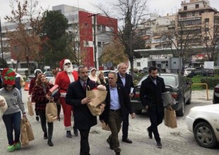 Δώρα σε παιδιά ασθενείς νοσοκομείων μοίρασε ο Κ. Ζέρβας 