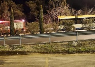 Περιπέτειες για λεωφορείο του ΟΑΣΘ από την Λειψία